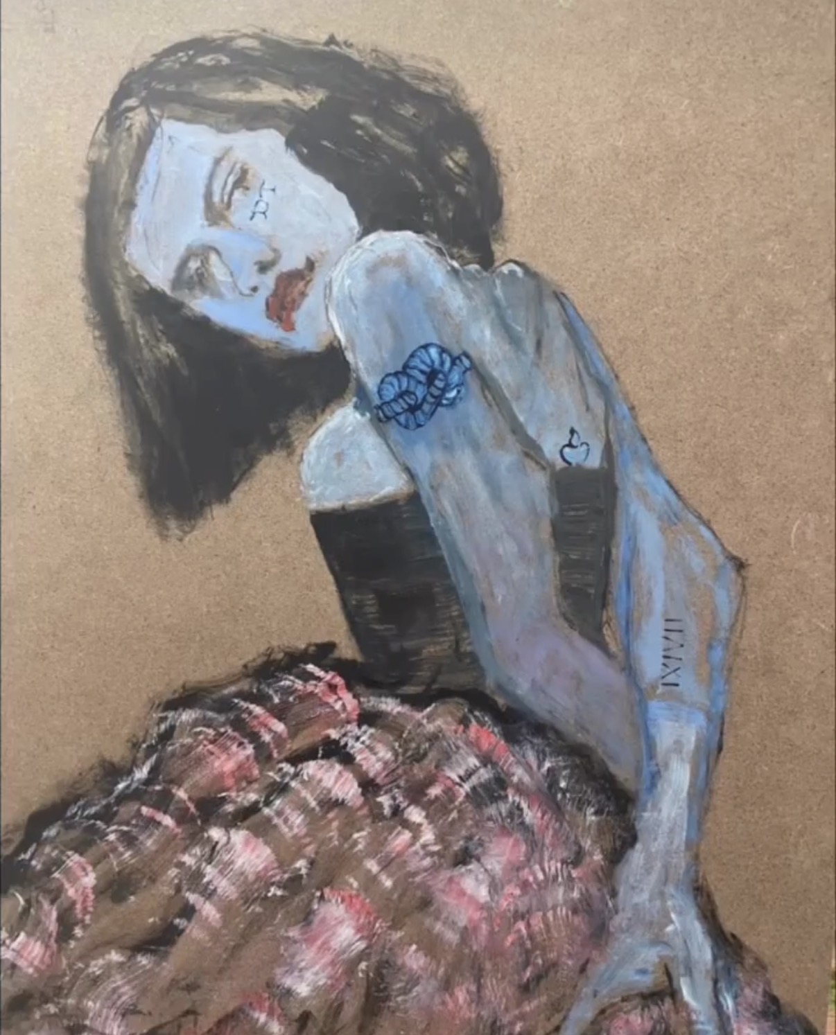 Silly Girl, the Stars are Yours, Oil by Annie Decamp