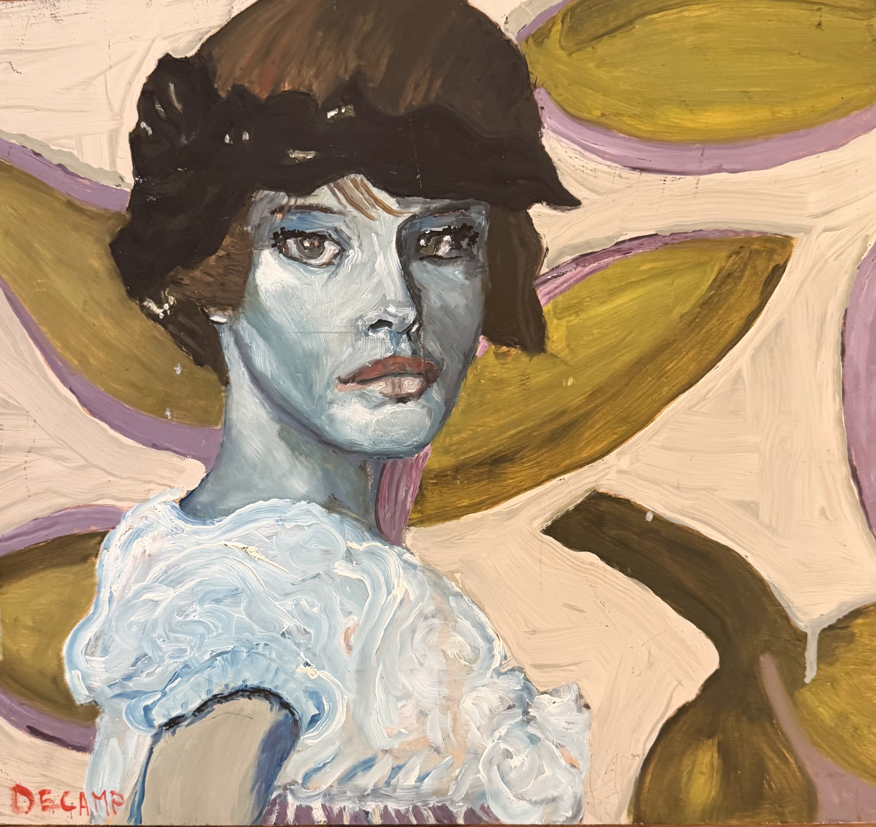 Rowen, Oil by Annie Decamp