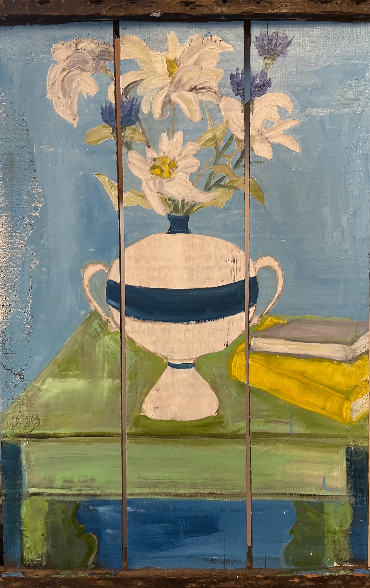 Eidleweiss, Oil by Annie Decamp