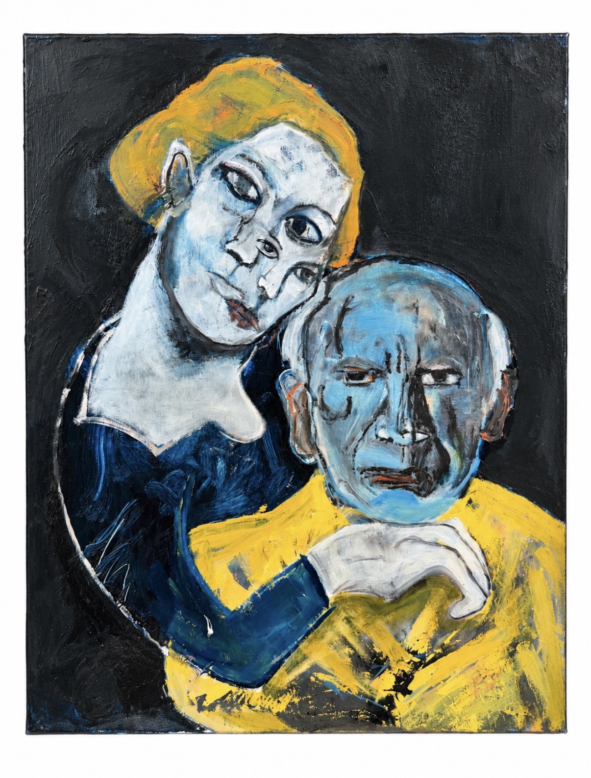 Mother, mixed media by Annie Decamp
